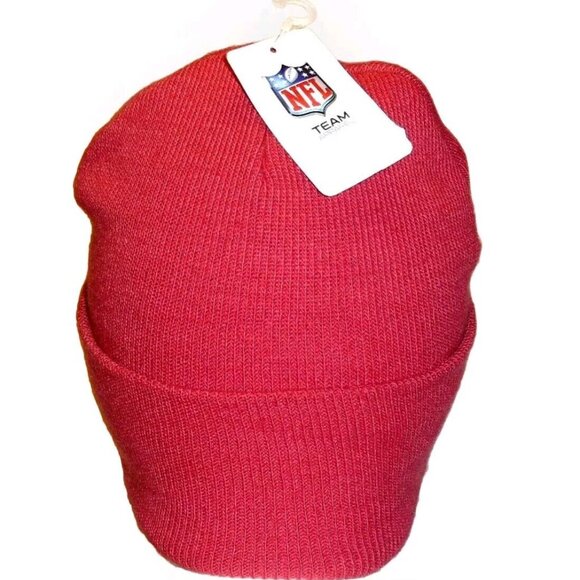 Arizona Cardinals Mens Adult Cuffed Cuff Beanie Winter Hat Cap New Nfl Tags - Picture 2 of 2